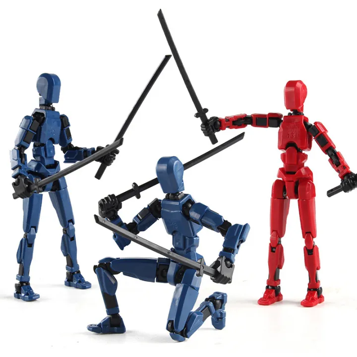 Lucky%20Robot%2013%20Action%20Figure,%203D%20Printed%20Multi-Jointed%20Movable%20Robot%20Action%20Figure,%20Dummy%20Robot%2013%20Action%20Figure%20for%20Kids%20Adults%20-%20Image%202