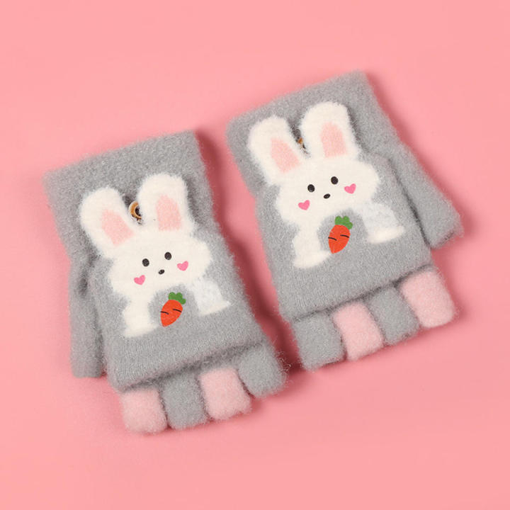 Boy%20Girl%20%20%20Wool%20Knit%20Kid%20Soft%20Half%20Finger%20Flip%20Glove%20Children%20Winter%20Warm%20Cute%20Cartoon%20Fox%20Knit%20Mitten%20-%20Image%208