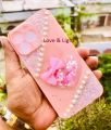For iPhone 14 Pro Max New Ladies With Stone Butterfly & Glitter Ladies phone Cover For iPhone 14 Pro Max Back Case Cover.