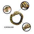 【Fast and Free Delivery】 PVC Cobra Snake Bracelet Prank Party Supplies Halloween Gift.