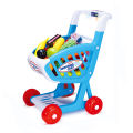 Children emulation cart supermarket cash register toys male and female children's play 1-2-3 years old baby trolley.