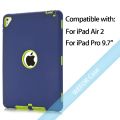 For iPad Pro 9.7,For iPad Air 2 Case Retina Kids Baby Armor Shockproof Heavy Duty Silicone Hard Case Cover For iPad Air2. 