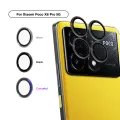 Poko X6 Pro Case Aluminum Alloy Ring For PocoX6 Poco X6 X 6 Pro 6X 5G X6Pro 5G Camera Lens Protector Tempered Glass Cover Films. 