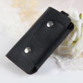 【beauty code store】(New) women key case ple bag with 6 ring key case ONS closure stylish storage pouch color.