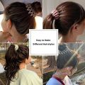 3 Pcs Bird Nest hair clip Fashion Hair Clips Expandable Pony Tail Holders Hair Accessories - Hair Band. 