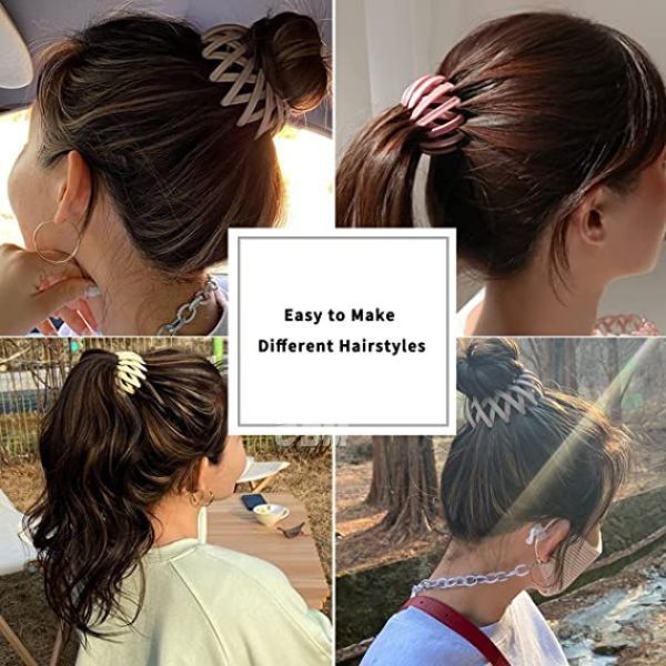 3%20Pcs%20Bird%20Nest%20hair%20clip%20Fashion%20Hair%20Clips%20Expandable%20Pony%20Tail%20Holders%20Hair%20Accessories%20-%20Hair%20Band%20-%20Image%203