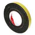 【100%-original】 5m Black Single Sided Self Adhesive Foam Tape 20mm Wide x 3mm Thick.
