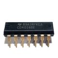 A CLASS CD4016BE IC CD4016 4016 4-Channel Analog Switch DIP 14 Pin Leads IC. 