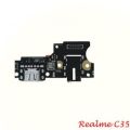 Realme C35 Charging logic board. 