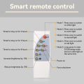 Outdoor Solar Lights Timed LED Column Lamp Waterproof Pillar Lamp with Remote Control Solar Lamp for Aisle Garden Decor Lighting. 