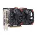Gaming Graphics Card, RX 580 Graphics Card Efficient 256BIT with Dual Fans for Desktop PCs. 
