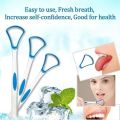 Professional Plastic Random Tounge Cleaner Scraper Care - 1 Pcs.