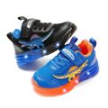 EXDINO Little Kids Spring Autumn LED Spinosaurus Light Up Shoes Children's Dinosaur Boys Flashing Outdoor Casual Sports Sneakers. 