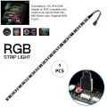 RGB SMD5050 LED Strip Light for Modding PC CASE LED Light Strip 12V 4 PIN GRB Compatible with ASUS Aura Sync Gigabyte RGB Fusion MSI Mystic Light ASRock RGB. 