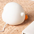 Led Light Rechargeable Cartoon Duck Night Lamp Touch Sensor Eye-friendly Bedside Light Duck Night Light.