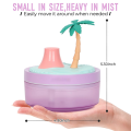 Cute Mini Humidifier Coconut Tree Desktop Humidifiers for Bedroom.