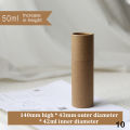Thickened Kraft Paper Jar Box Paper Gift Packaging Round Cylinder Oil Bottle Package Cardboard Tube For Oil Perfume-MINETTE.