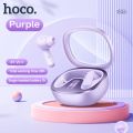 Hoco EQ6 TWS Wireless Earphones – Purple Color. 