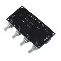 NE5532 Amplifier Tone Preamp Board Treble Bass Midrange Volume Tone Control Adjustment Pre-Amplifier, Fixed Version.