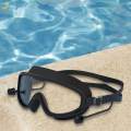 Swim Glasses Wide View Waterproof Outdoor Swimming Goggles with Ear Plug. 