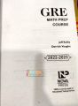 Nova's GRE Math Bible by Jeff Kolby & Derrick Vaughn. 