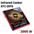 Miyako Infrared Cooker ATC-20T6, 6-Cooking Menus Smokeless & Energy Saving-2000 Watt. 