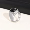Men's Stylist Stainless Steel Finger Ring. 