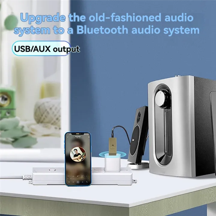 Wireless%20Car%205.3%20Bluetooth%20Receiver%20AUX%20Lossless%20Audio%20Adapter%20Car%20USB%20Phone%20Converter%20-%20Image%203