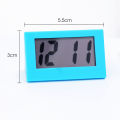 Portable Mini LCD Digital Clock Bedroom Simple Small Electronic Watch Table Student Exam Mute Desktop Clock. 