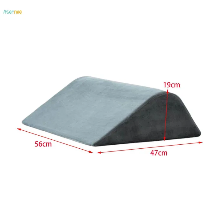 Bed%20Wedge%20Pillow,%20Elevated%20Leg%20Rest%20Pillow,%20Soft%20Triangle%20Legs%20Knees%20and%20Back%20Support%20Pillow,%20Leg%20Pillow%20for%20Sitting,%20Reading,%20Sleeping%20-%20Image%203