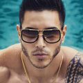 2021 New Fashion Big Frame Sunglasses Men Square Metal Sun Glasses Women RetroVintage High Quality Gafas Oculos De Sol.