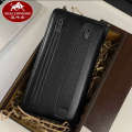 Russian Men's Genuine Leather Long Wallet with Multi function and High Grade Feeling Headlayer Cowhide Handheld Bag for Men. 