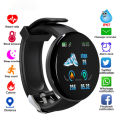 D18S Smart Watch Round Men Fitness SmartWatch Android IOS Women Fashion Electron Clock APP:Hryfine.