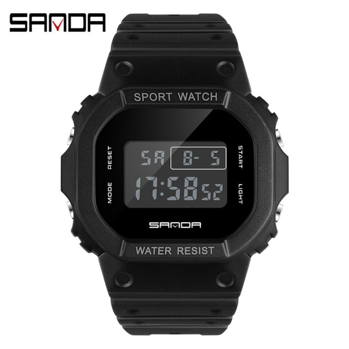 SANDA%20Watch%20293%20Digital%20Watch%20Men%20Women%2050M%20Waterproof%20Sports%20Watches%20Male%20Ladies%20Clock%20Electronic%20Square%20Watch%20Lover's%20Wrist%20-%20Image%204