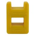 Individual Screwdriver Magnetizer Degaussing Demagnetizer Magnetic Practical Pick Up Tool Color:Yellow.