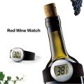 Digital LCD Red  Bottle Thermometer Auto  Temperature Meter Watch. 