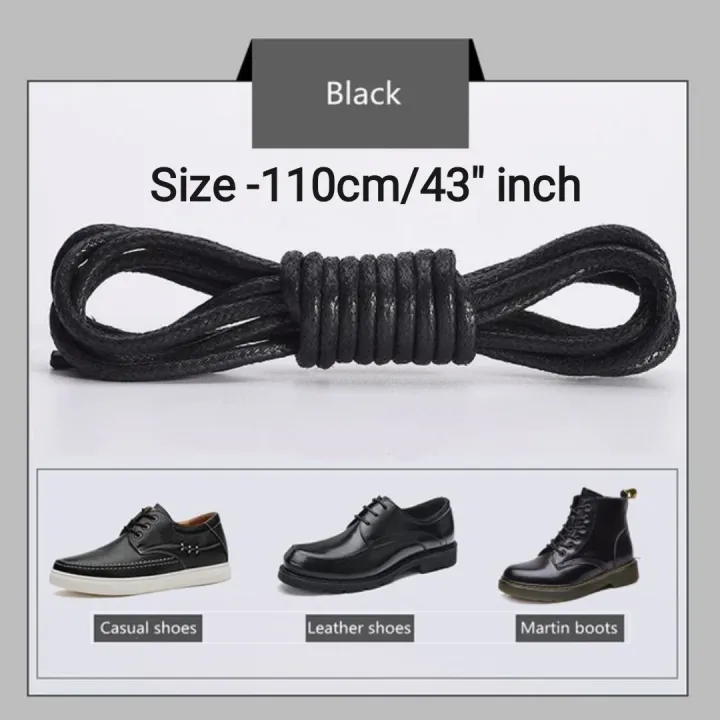1%20Pair%20Round%20Waxed%20Shoelaces%20For%20Shoes%20&%20Boots%20-%20Image%202