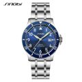 SINOBI Watch Men Tops Brand Luxury Watches Quartz Wristwatch Sport Waterproof Watch for Men Luminous Clock Fashion.