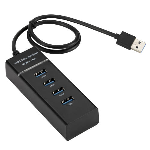 4 Ports Usb High Speed Hubs Hi-speed 4 Port Usb 3.0 Multi Hub Splitter Expansion For Desktop Pc Laptop Adapter Usb Hub