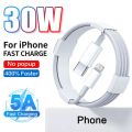 PD 30W Fast Charging Cable For Apple iPhone.