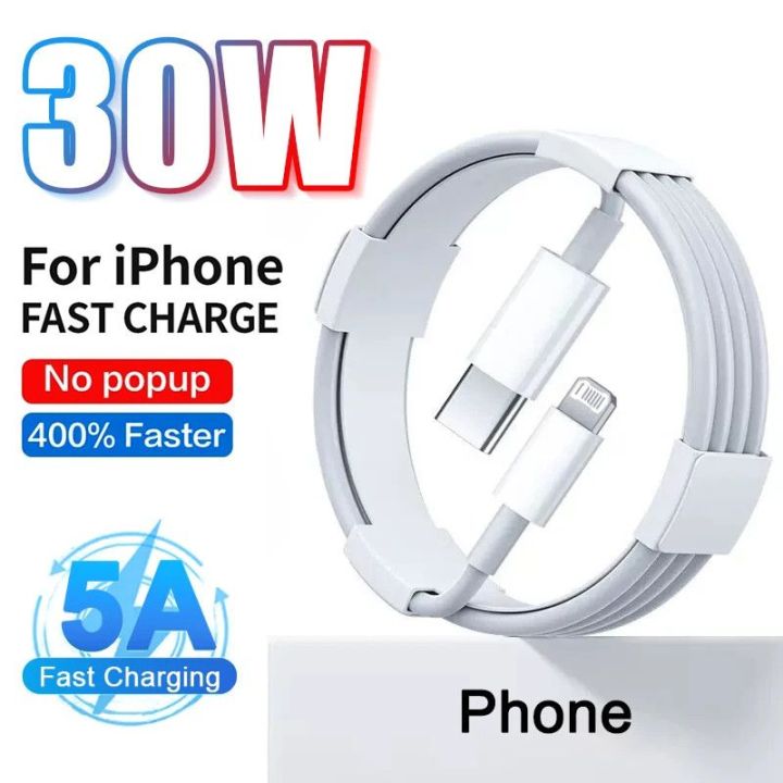 PD 30W Fast Charging Cable For Apple iPhone