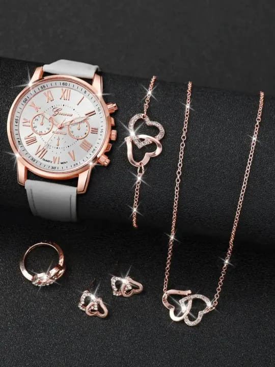 5PCS/Set%20Fashion%20Women%20Watches%20Rhinestone%20Heart%20Jewelry%20Set%20Geneva%20Watch%20Female%20Leather%20Band%20Quartz%20Watch%EF%BC%88Without%20Box%EF%BC%89%20-%20Image%207