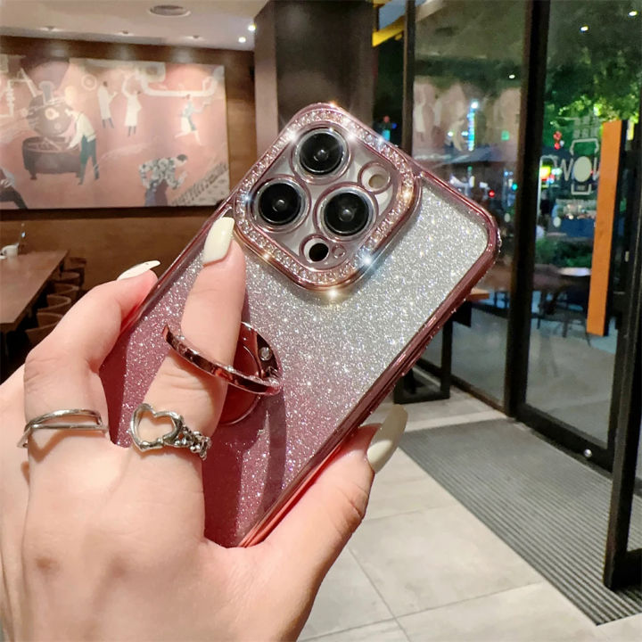 %E3%80%90Solo%20Yolo%E3%80%91Plating%20gradient%20glitter%20diamond%20ring%20holder%20clear%20case%20for%20iPhone%2015%2013%2011%2012%2014%20Pro%20Max%20X%20XR%20Xs%207%208%20plus%20soft%20silicone%20cover%20-%20Image%204