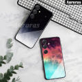 Phone Cover Samsung Galaxy A15 Case New Design Phone Cover Gradient Sky Case Tempered Glass Protector Cover for Samsung A15 Cases Housing. 