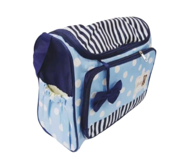 Multi-Functional Baby Diaper Bag ( Multicolor )