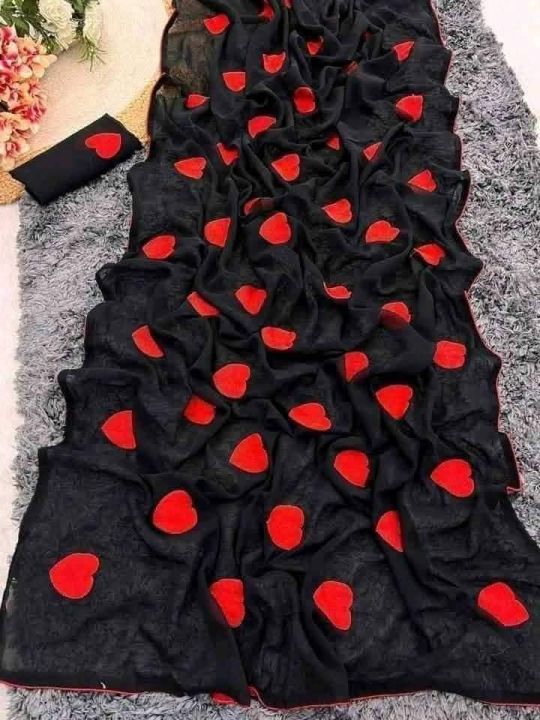 Georgette%20High%20Quality%20Stylish%20Saree.%20Saree%20with%20unstitched%20Blouse%20for%20Women%20-%20Image%207