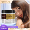 Keratin Hair Mask Repair Frizzy Nourishing Magical Treatment Split Ends Treatment Hair Straighten Cream Smoothing Hair Mask 100g. 