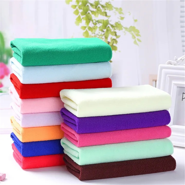 5Pcs%20Microfibre%20Cleaning%20Cloth%20Towel%20Car%20Valeting%20Polishing%20Wash%20Towel%20Duster%20Face/Hand%20Towel%20Kitchen%20Random%20Color%20-%20Image%202