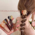 1/4Pcs Fashion Ponytail Elastic Hair Band Simple Telephone Wire Hair Accessories SUPER BABY.