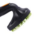 2 Pcs : 1 Pcs Dog Fur Vacuum Cleaner Nozzle Cleaning Black + Green & 1 Pcs Cat Grooming Washing Bath Bag.